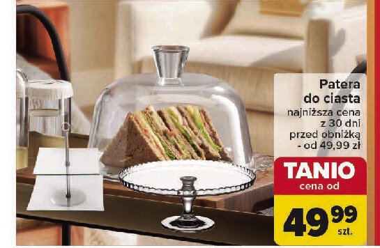 Patera na ciasto promocja w Carrefour