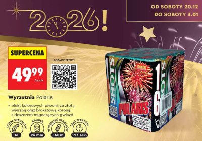 Wyrzutnia Polaris promocja w Biedronka