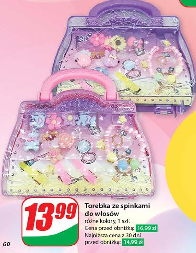Torebka ze spinkami do w艂os贸w promocja