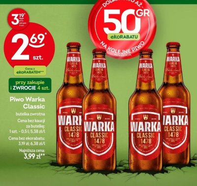 Piwo promocja w Żabka