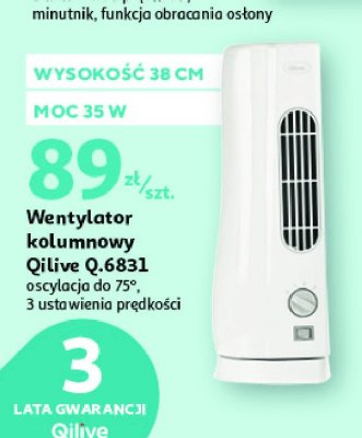 Wentylator kolumnowy q.6831 Qilive promocja