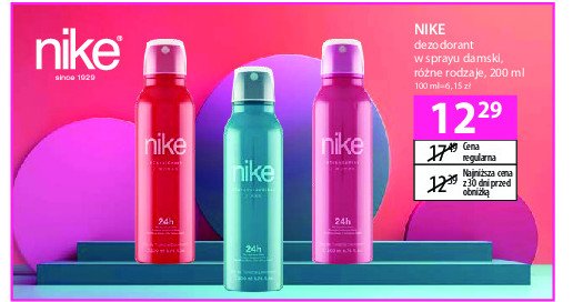 Dezodorant NIKE TRENDY Nike cosmetics promocja