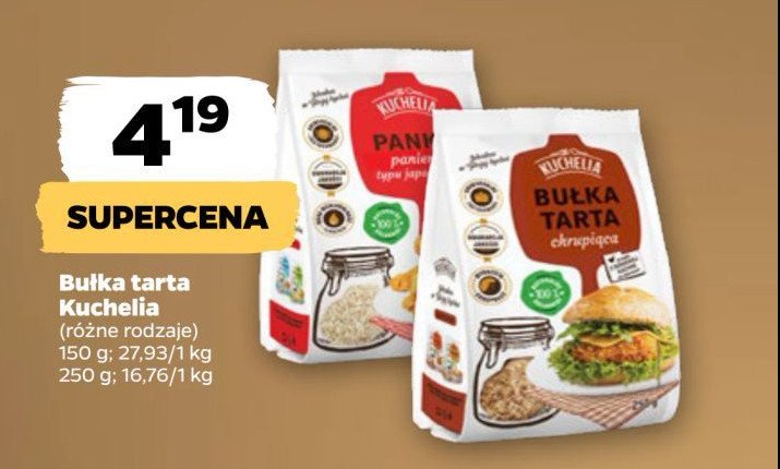 Panierka panko Kuchelia promocja w Netto