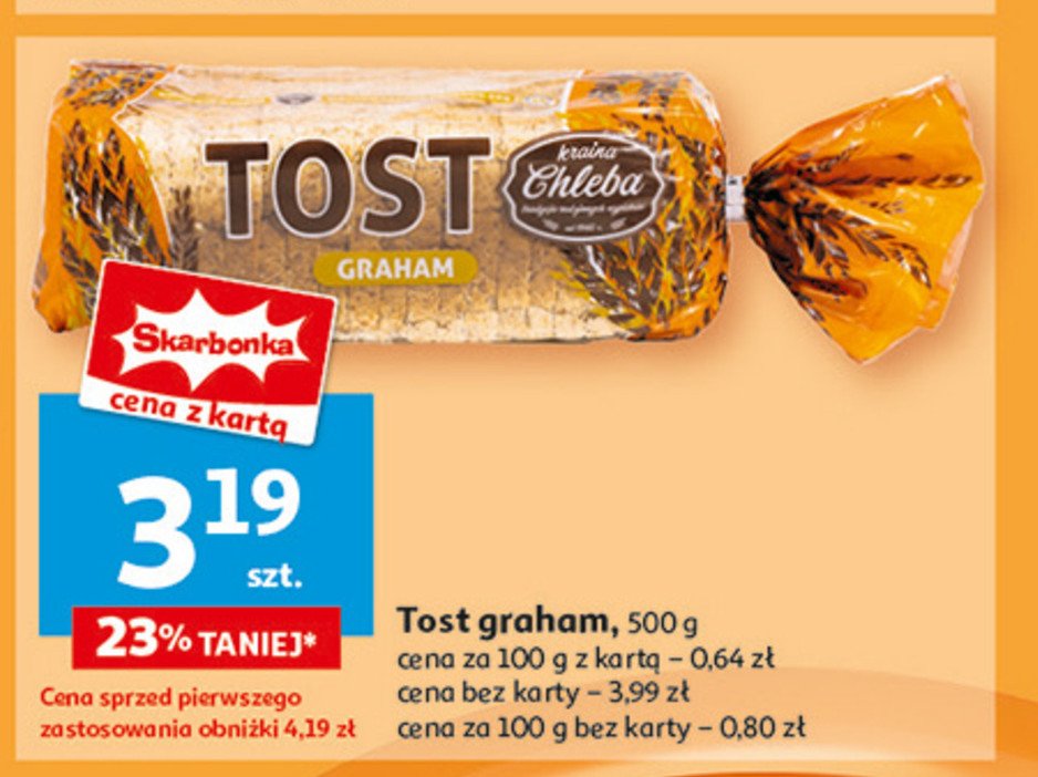 Chelb tostowy graham promocja