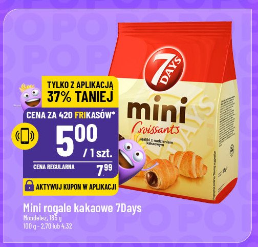 Mini rogaliki kakaowe 7 days mini promocja w POLOmarket