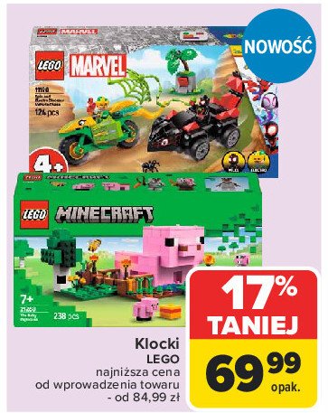 Klocki 11198 LEGO MARVEL promocja w Carrefour Market