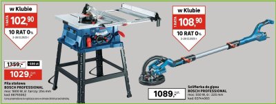 Szlifierka do gipsu BOSCH PROFESSIONAL promocja w Leroy Merlin