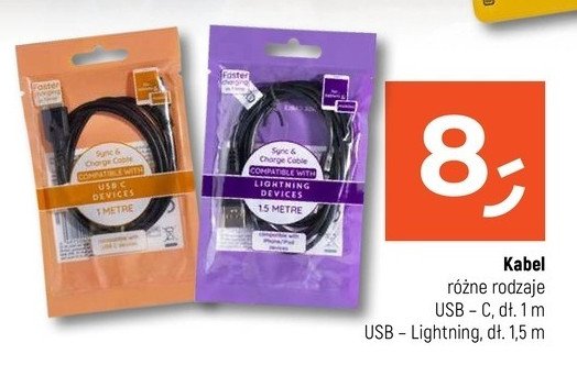 Kabel usb-lighting 1.5 m promocja