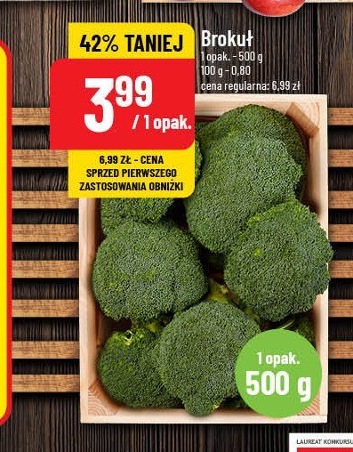 Brokuły promocja w POLOmarket