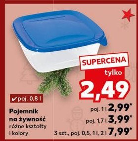 Pojemnik do żywności 800 ml promocja