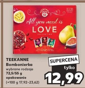 Herbata love collection Teekanne love promocja