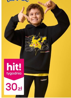 Bluza chłopięca z kapturem Pokémon promocja w Pepco