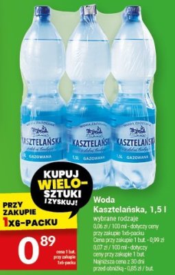 Woda gazowana promocja w Twój Market