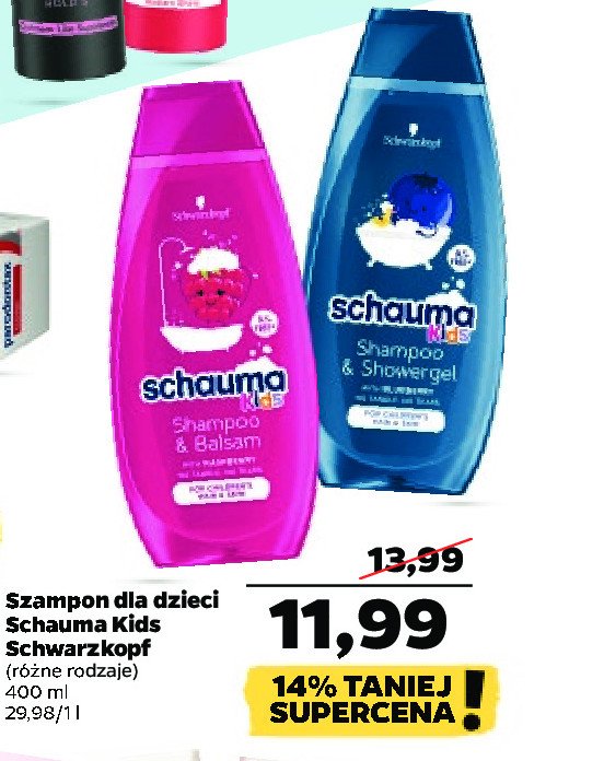 Szampon do włosów truskawkowo-mleczny Schauma kids promocja