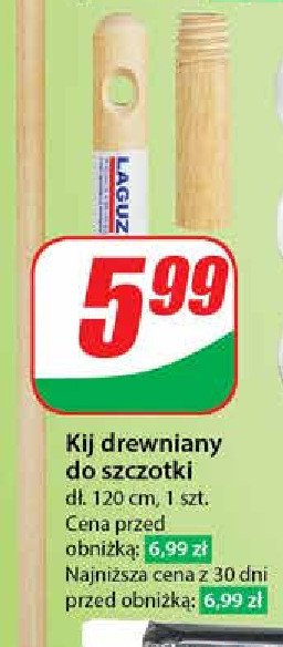 Kij drewniany do szczotki promocja