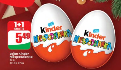 Jajko Kinder Niespodzianka promocja w Dino