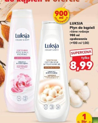 Płyn do kąpieli różne rodzaje 900 ml promocja w Kaufland