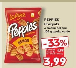 Chrupki bekonowe Lorenz Peppies promocja