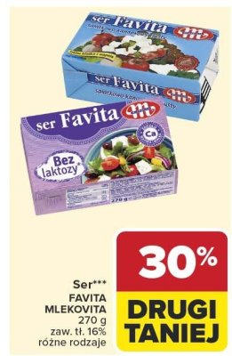 Ser FAVITA MLEKOVITA promocja w Carrefour