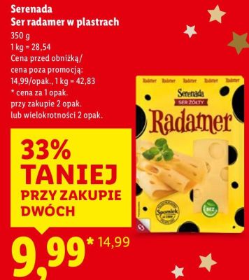 Ser promocja w Lidl
