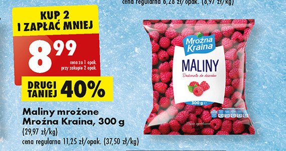 Maliny Mroźna kraina promocja