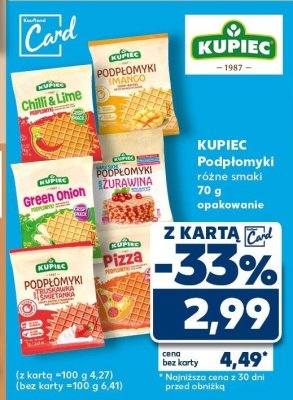 Podpłomyki 70 g, różne smaki promocja w Kaufland