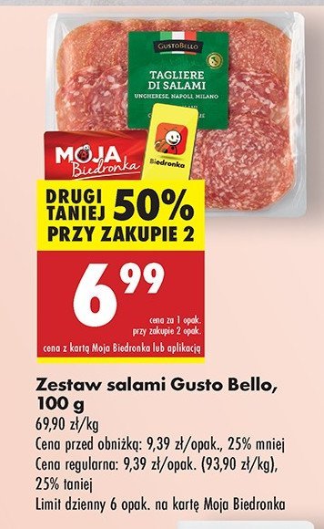 Zestaw salami Gustobello promocja