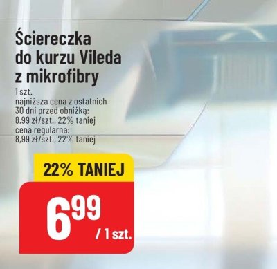 Ściereczka do kurzu Vileda z mikrofibry promocja w POLOmarket