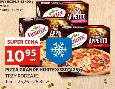 Pizza grande appetito z szynką i pieczarkami Hortex promocja