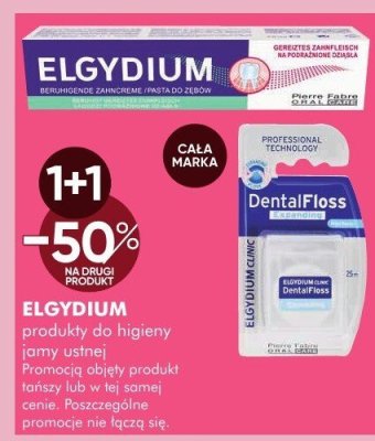 Produkty do higieny jamy ustnej ELGYDIUM promocja w Super-Pharm