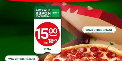 Pizza wszystkie smaki promocja w Żabka