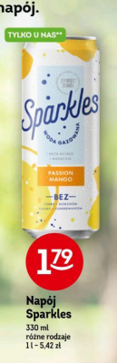 Woda passion mango Żywiec zdrój sparkles promocja