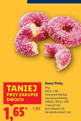 Donut Pinky promocja w Lidl