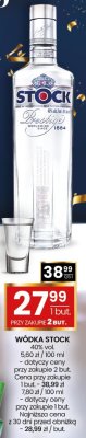 Wódka Stock Prestige WOW 30% vol. 0,5l promocja w Twój Market