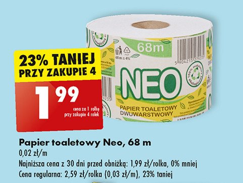 Papier toaletowy Neo promocja