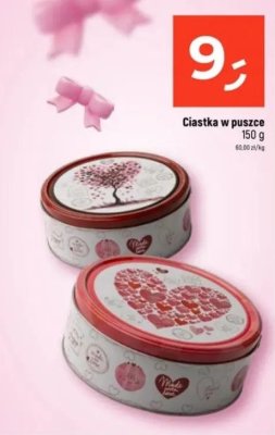 Ciastka w puszce 150 g promocja w Dealz