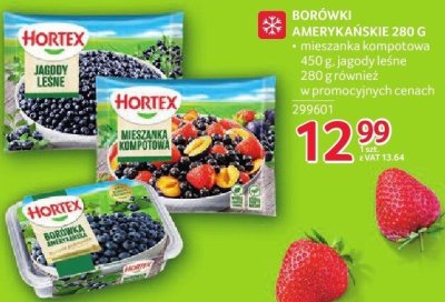 Borówki amerykańskie Hortex 280 g promocja w Selgros