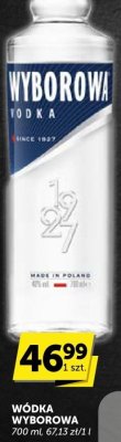 Wódka WYBOROWA promocja w Groszek