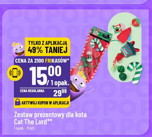 Zestaw prezentowy dla kota Cat the lord promocja w POLOmarket