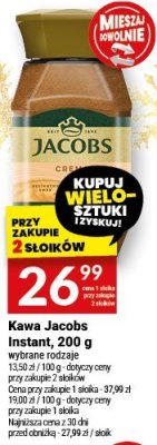 Kawa Jacobs Instant promocja w Twój Market