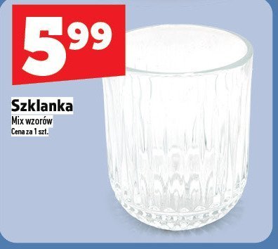 Szklanka Mix wzorów promocja w TOPAZ