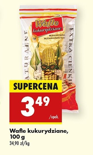 Wafle kukurydziane promocja w Biedronka