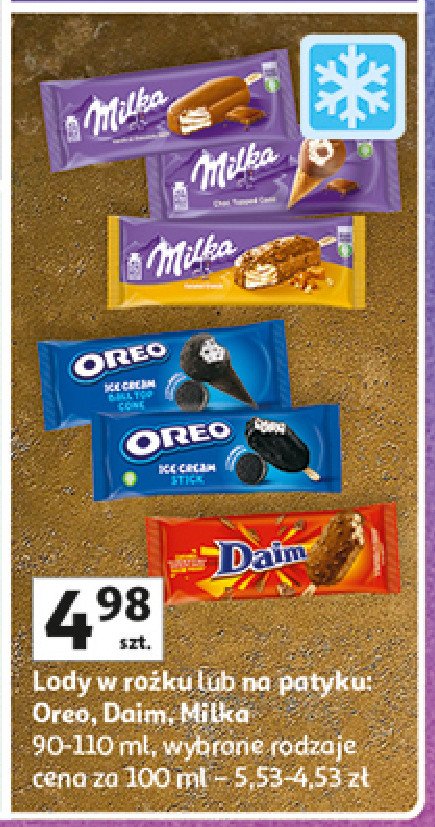 Lód Daim promocja w Auchan