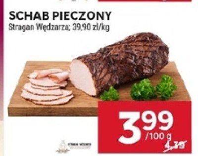 Schab pieczony Stragan Wędzarza promocja w Stokrotka
