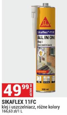 Klej SIKAFLEX 11FC klej i uszczelniacz, różne kolory promocja w Merkury Market