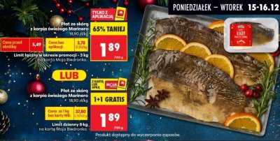 Karp promocja w Biedronka