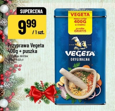 Przyprawa Vegeta 400g + puszka promocja w POLOmarket