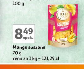 Mango suszone Helio gold promocja