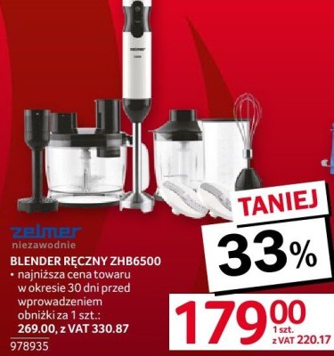 Blender ręczny promocja w Selgros