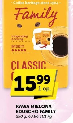 Kawa mielona Eduscho Family Classic promocja w ABC